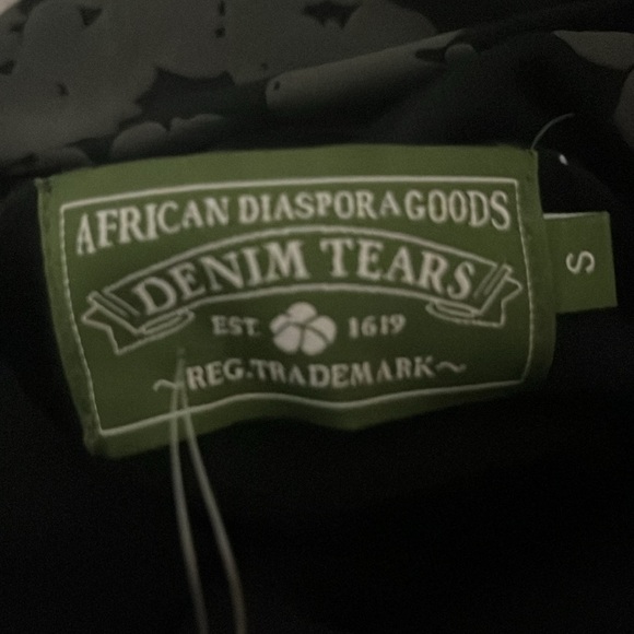 Denim tears black size s - Picture 2 of 4